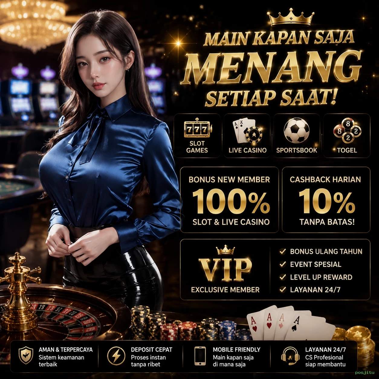 posjitu: Temukan Kesenangan Bermain Game Arcade Kini Juga!