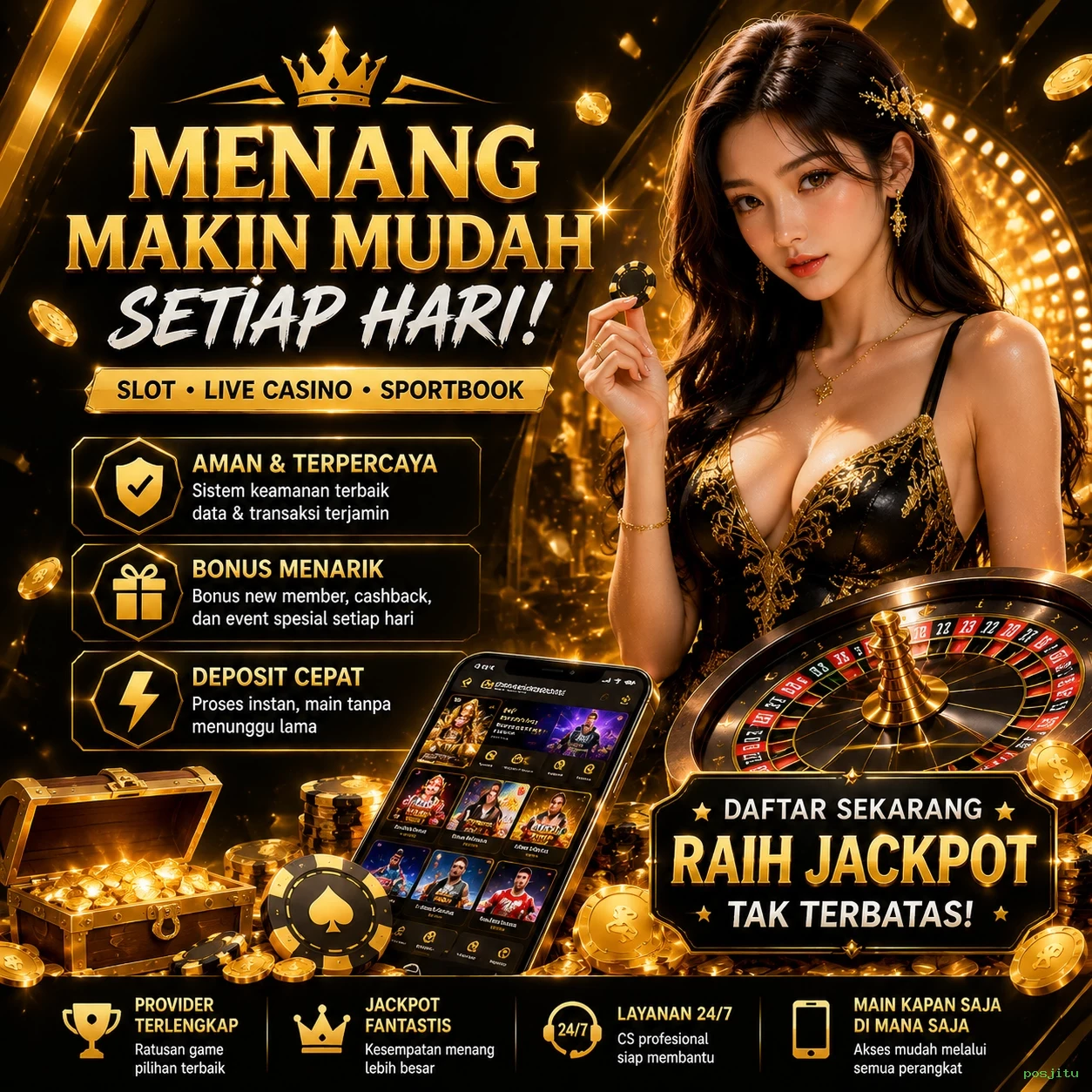 Ulasan Fitur Terbaik yang Ditawarkan posjitu